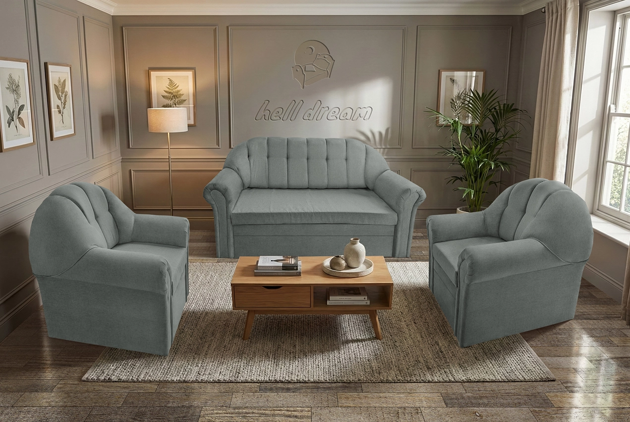 Alíz 3-1-1 ülőgarnitúra óezüst