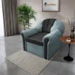 Alíz 1-es fotel csukaszürke és bivalyfekete