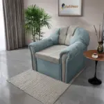 Alíz 1-es fotel csukaszürke és ónszürke