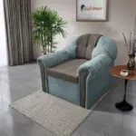 Alíz 1-es fotel csukaszürke és vakondszürk