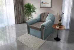 Alíz 1-es fotel csukaszürke és vakondszürk