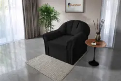 Alíz 1-es fotel fekete