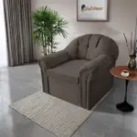 Alíz 1-es fotel mély földszürke