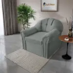 Alíz 1-es fotel óezüst