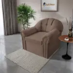 Alíz 1-es fotel pasztell taupe