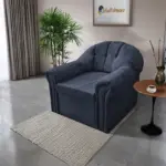 Alíz 1-es fotel sötét palakék