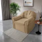 Alíz 1-es fotel világos fahéj