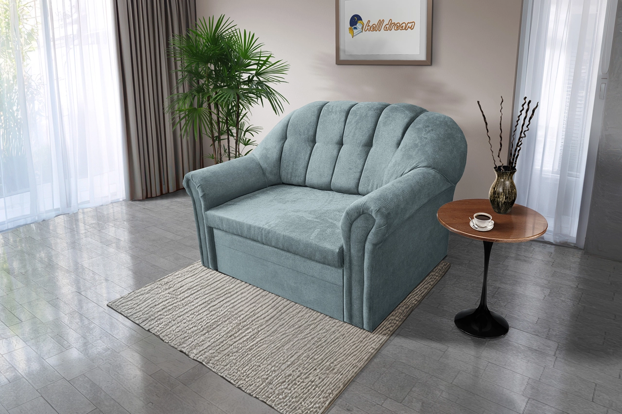 Alíz 2-es kanapé ágyazható csukaszürke Alíz 2-es kanapé ágyazható csukaszürke