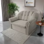 Alíz 2-es kanapé ágyazható ezüst serlegszürke