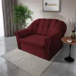 Alíz 2-es kanapé ágyazható ódon borvörös