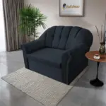 Alíz 2-es kanapé ágyazható ónix