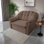 Alíz 2-es kanapé ágyazható pasztell taupe