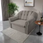 Alíz 2-es kanapé ágyazható szamárszürke