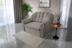 Alíz 2-es kanapé ágyazható szamárszürke