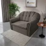 Alíz 2-es kanapé ágyazható vakondszürke