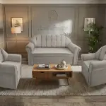 Alíz 3-1-1 ülőgarnitúra ezüst serlegszürke