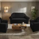 Alíz 3-1-1 ülőgarnitúra fekete