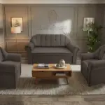 Alíz 3-1-1 ülőgarnitúra mély földszürke