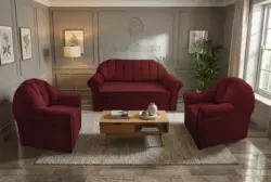 Alíz 3-1-1 ülőgarnitúra ódon borvörös