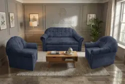 Alíz 3-1-1 ülőgarnitúra sötét palakék