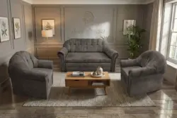 Alíz 3-1-1 ülőgarnitúra vakondszürke