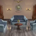 Alíz 3-2-1 ülőgarnitúra csukaszürke és sötét palakék