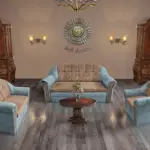 Alíz 3-2-1 ülőgarnitúra csukaszürke és világos datolyabarna