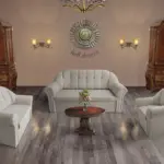 Alíz 3-2-1 ülőgarnitúra ezüst serlegszürke