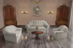 Alíz 3-2-1 ülőgarnitúra ezüst serlegszürke