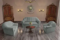 Alíz 3-2-1 ülőgarnitúra óezüst