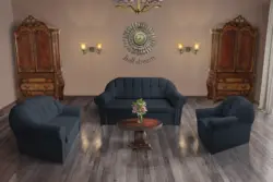 Alíz 3-2-1 ülőgarnitúra ónix