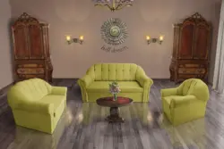 Alíz 3-2-1 ülőgarnitúra őszi levélzöld