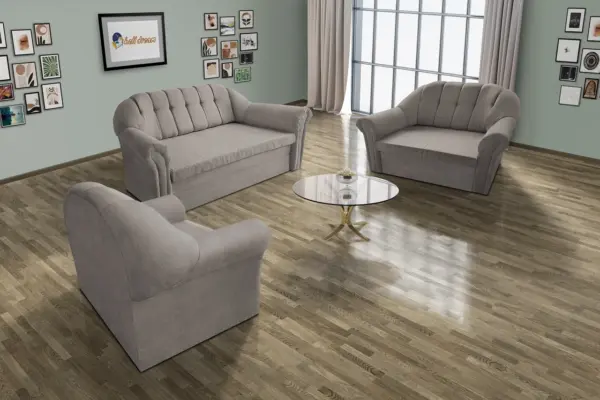 Alíz 3-2-1 ülőgarnitúra szamárszürke szenzációs színben - image 2