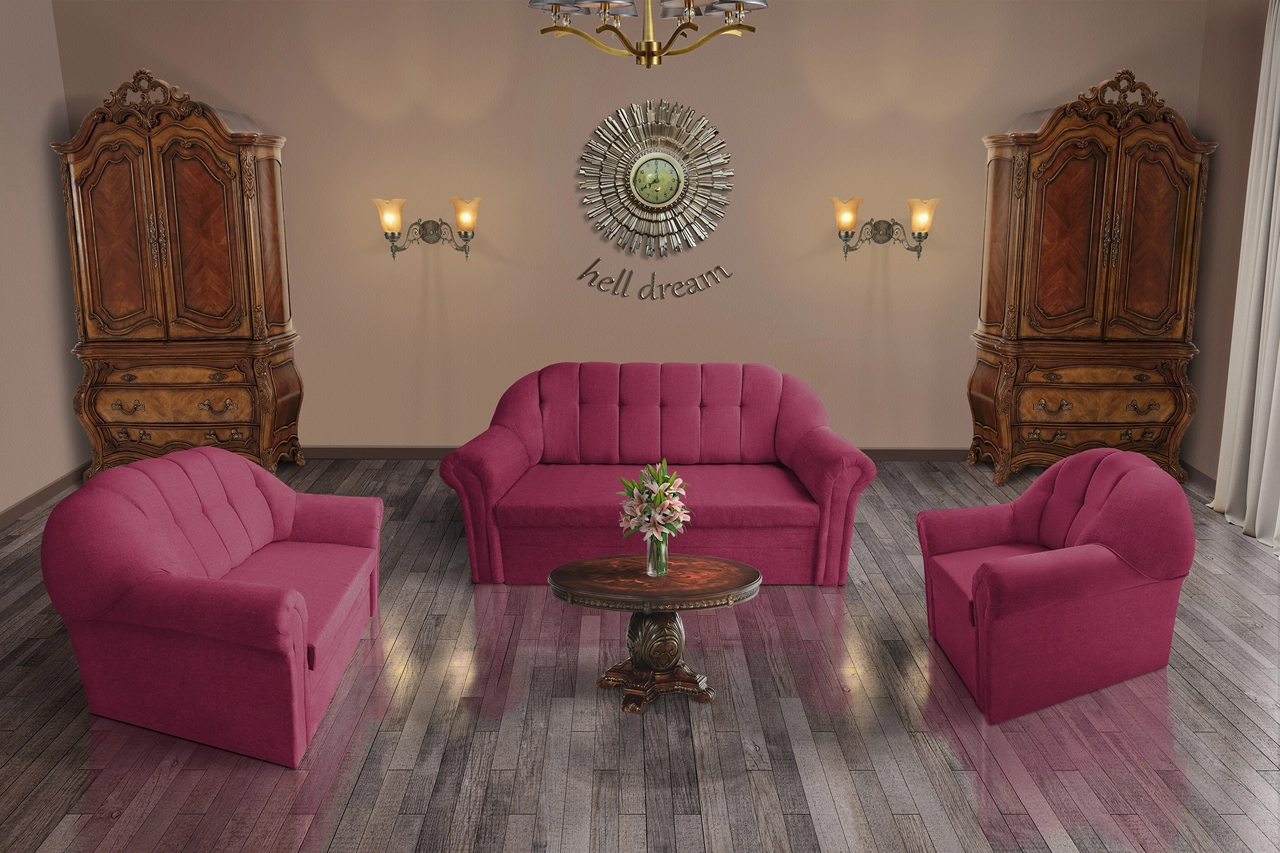 Alíz 3-2-1 ülőgarnitúra szeder