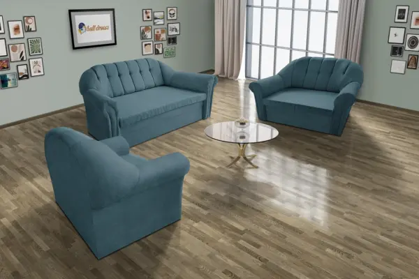 Alíz 3-2-1 ülőgarnitúra szürkés kadét