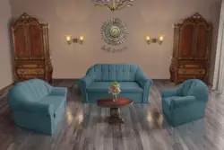 Alíz 3-2-1 ülőgarnitúra szürkés kadét