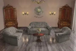 Alíz 3-2-1 ülőgarnitúra vakondszürke