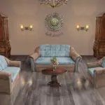 Alíz 3-2-1 ülőgarnitúra világos datolyabarna és csukaszürke