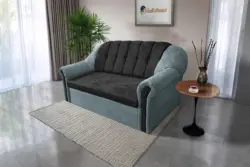 Alíz 3-as kanapé ágyazható csukaszürke és bivalyfekete