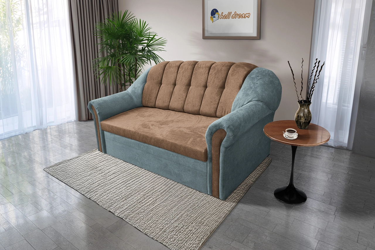 Alíz 3-as kanapé ágyazható csukaszürke és világos datolyabarna Alíz 3-as kanapé ágyazható csukaszürke és világos datolyabarna