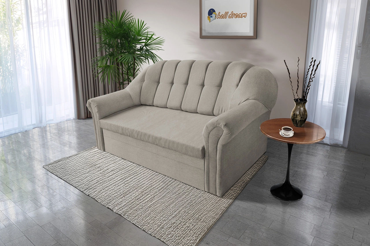 Alíz 3-as kanapé ágyazható ezüst serlegszürke