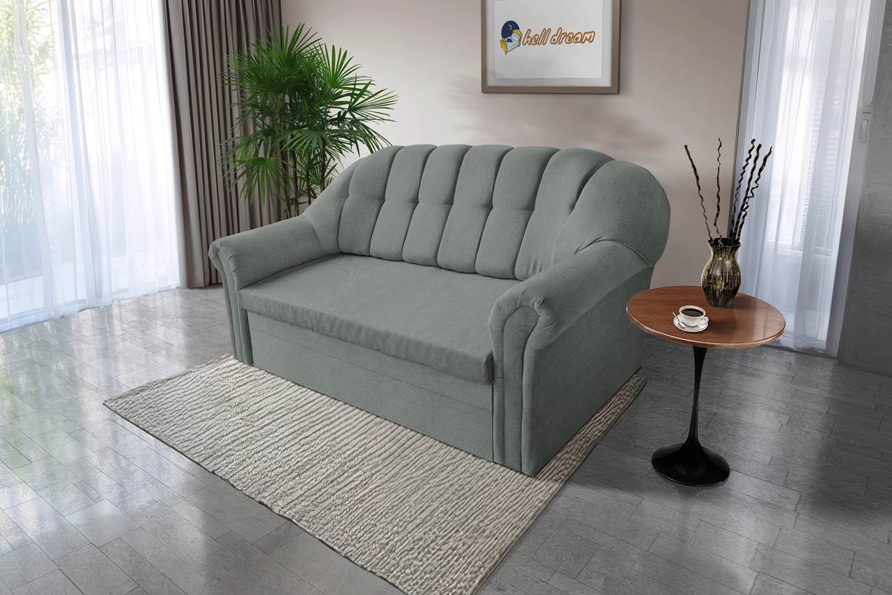 Alíz 3-as kanapé ágyazható óezüst