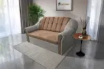 Alíz 3-as kanapé ágyazható ónszürke és világos datolyabarna