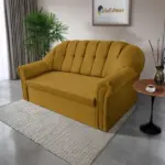 Alíz 3-as kanapé ágyazható őszarany