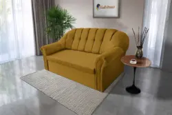 Alíz 3-as kanapé ágyazható őszarany