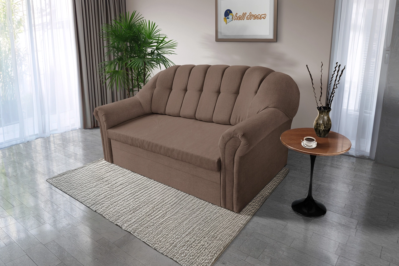 Alíz 3-as kanapé ágyazható pasztell taupe