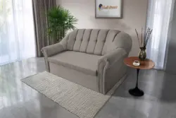 Alíz 3-as kanapé ágyazható szamárszürke