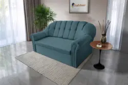 Alíz 3-as kanapé ágyazható szürkés kadét