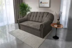Alíz 3-as kanapé ágyazható vakondszürke