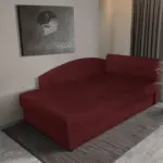 Barbi saroktámlás ágyneműtartós heverő ódon borvörös